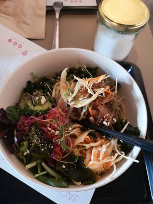 Japanese noodle salad at Jack Bean - Kruisplein in Rotterdam