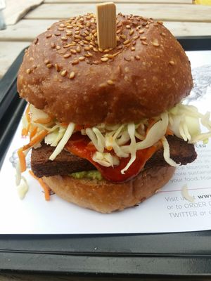 Tiger burger at Jack Bean - Kruisplein in Rotterdam