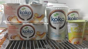 Koko Dairy Free yoghurts at  Vitaminčk Trgovina in Idrija