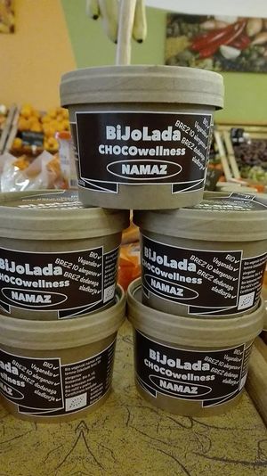 Vegan spread at  Vitaminčk Trgovina in Idrija