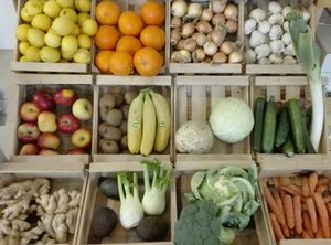 Fruit an vegetables at  Vitaminčk Trgovina in Idrija