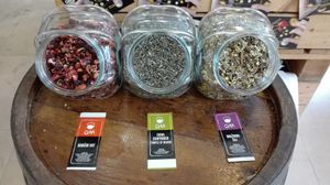 Bulk tea at  Vitaminčk Trgovina in Idrija