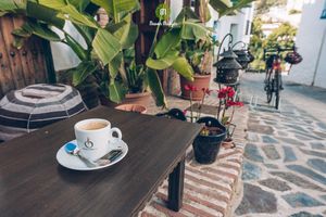 Coffee at Meson Mudejar in Archez