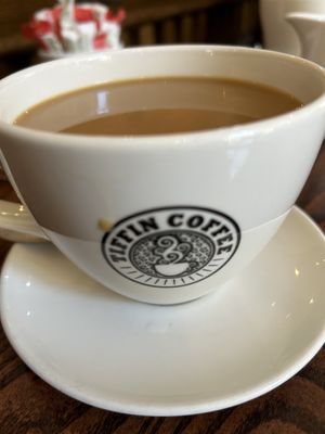 Americano with oat   at Tiffin Coffee in Bradford