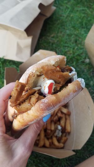 Philly cheese steak at Lola Rosa - Places des Festivals in Montreal