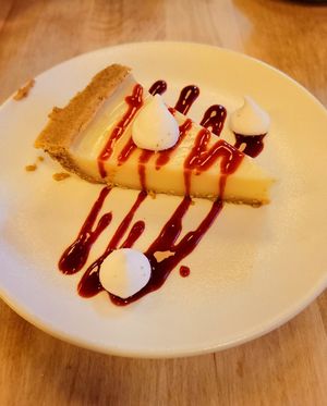 Key lime pie at Lola Rosa - Places des Festivals in Montreal