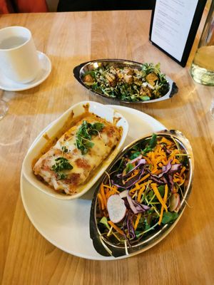 Lasagna at Lola Rosa - Places des Festivals in Montreal