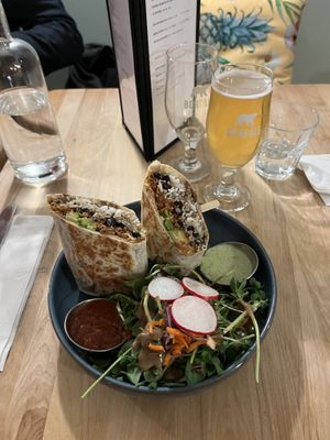 Burrito  at Lola Rosa - Places des Festivals in Montreal