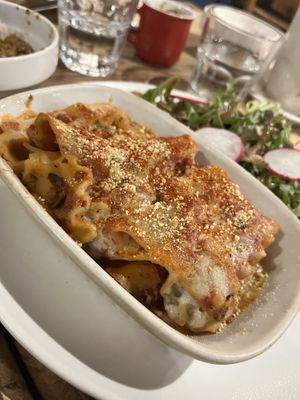lasagne  at Lola Rosa - Places des Festivals in Montreal