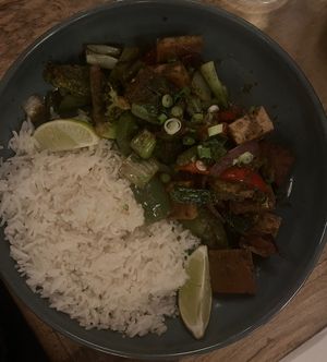 Braised tofu   at Lola Rosa - Places des Festivals in Montreal
