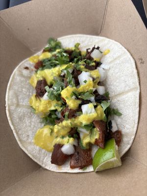 Taco at taco festival   at Lola Rosa - Places des Festivals in Montreal