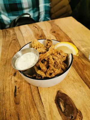 Champignons frits at Lola Rosa - Places des Festivals in Montreal