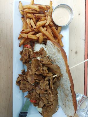 Sandwich at Lola Rosa - Places des Festivals in Montreal