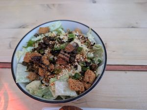 Cesar salad for later at Lola Rosa - Places des Festivals in Montreal