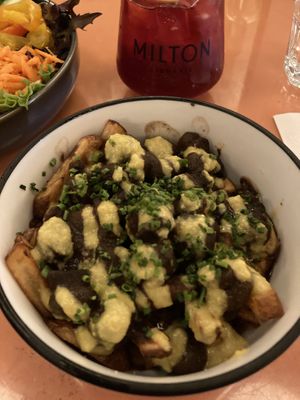 Vegan poutine   at Lola Rosa - Places des Festivals in Montreal