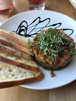 Vegan tartare  at Lola Rosa - Places des Festivals in Montreal
