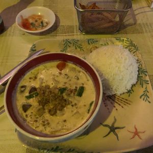 Vegan soup  at The Three Bears in Moalboal