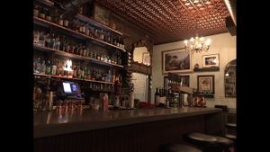 The bar is cool and the ceiling is too! at Homegrown Gastropub in Reno