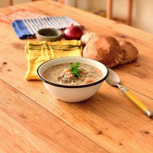 Wild Rice Mushroom Soup at Clean Eats  in Kuwait City