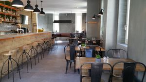 Interior at Lokal in Davos Platz