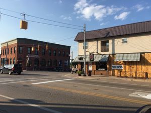 Eh Burger from the outside  at Eh! Burger in Munising