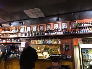 Extremely sizable beer selection   at Pearl Cafe in Florissant