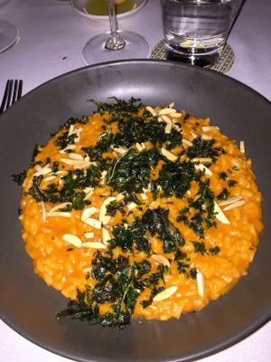 Vegan risotto  at Otto in South Brisbane
