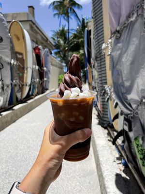 Coffee infused dessert  at Banan - Waikiki in Honolulu