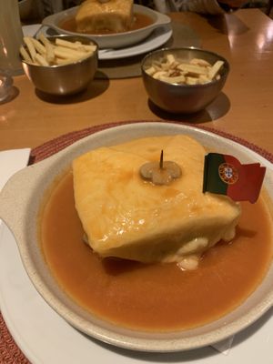 Very good actually  at Francesinha Al Forno - Leca da Palmeira in Porto