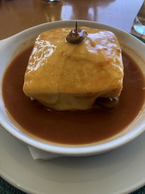 Seitan Francesinha   at Francesinha Al Forno - Leca da Palmeira in Porto