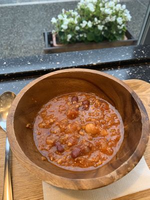 Bean Chilli Soup  at i-cafe in Takayama