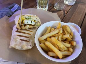 Tofu wrap   at Ezitis Migla - Aldaru in Riga