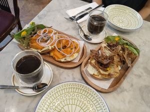 Bagels at When Polly Met Fergie in Peterborough