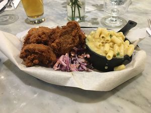 Southern fried seitan at When Polly Met Fergie in Peterborough