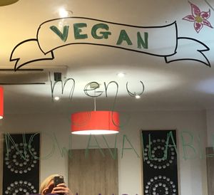 Great to see this popular franchise proud if their vegan menu!!  at La Porchetta in Geelong