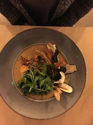 Coriander dahl at Urbanity in Dublin