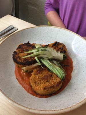 Main courses at Urbanity in Dublin