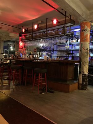 The bar at Credible in Nijmegen