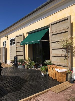 Cute place in the Eckerö Post- och tullhus.  at Cafe Tsarevna in Aland