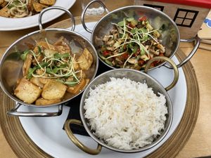 Customized Nasi Goreng  at Mojo Café in Trakai