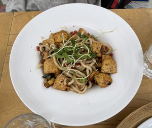 Pao noodles  at Mojo Café in Trakai