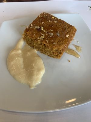 Carrot cake  at Amaranta in Girona