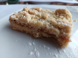 Postre vegano at Amaranta in Girona