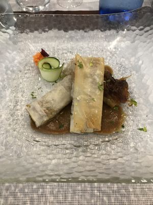 seitan cannelloni  at Amaranta in Girona