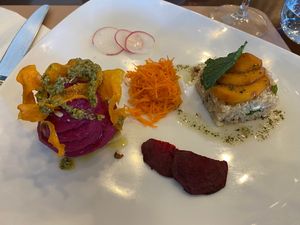 Starters  at Amaranta in Girona