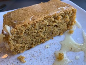 Carrot cake   at Amaranta in Girona