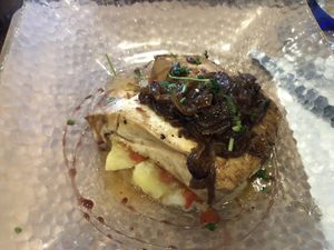 Tofu  at Amaranta in Girona