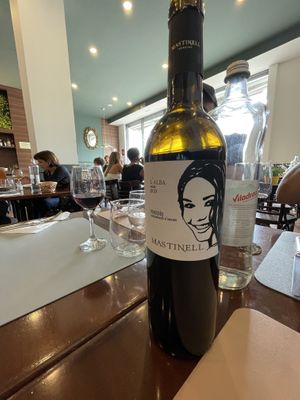 Eco vegan wine  at Amaranta in Girona