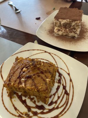 Desserts  at Amaranta in Girona