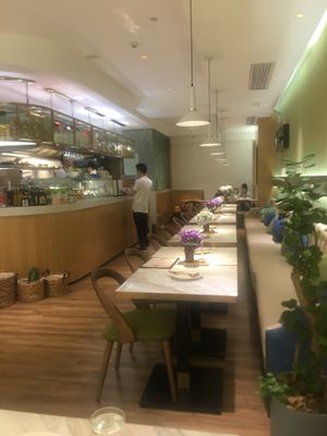 Super nice atmosphere  at Just Vegan in Shenzhen
